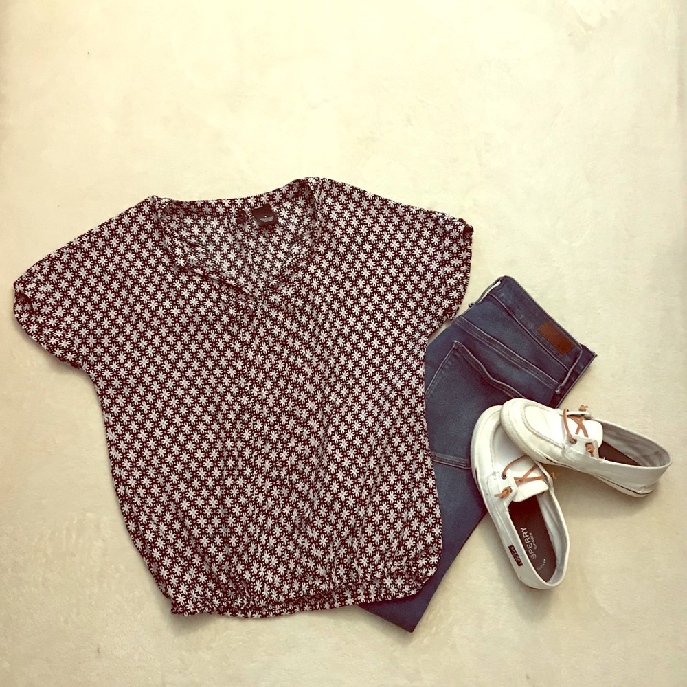 New Direction Short Sleeve Blouse